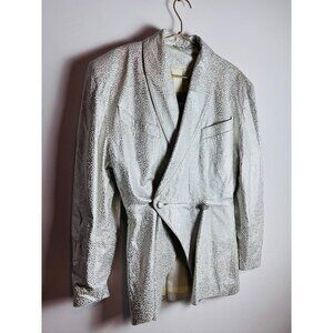 Lora Vintage Blazer Leather Pebbled